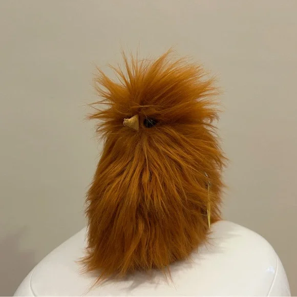 ADORABLE “chicken nugget” chick stuffed animal plushie in pumpkin spice 5.5” - Picture 3 of 6